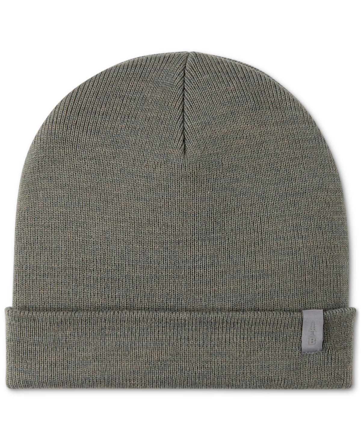 Bass Outdoor Men's Light Grey Rib Knit Beanie Hat OS