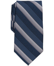 Perry Ellis Mens Tie Necktie One Size Red Striped