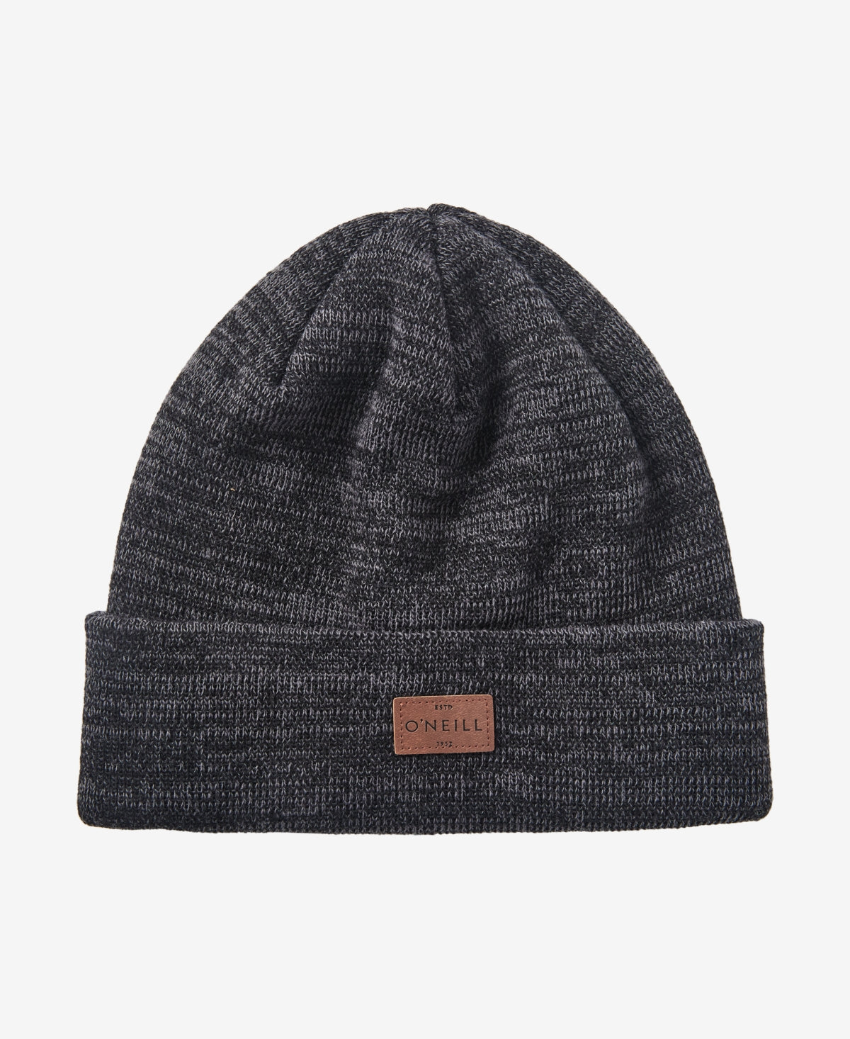 O'Neill Men's Ripple Beanie Hat Black Heather
