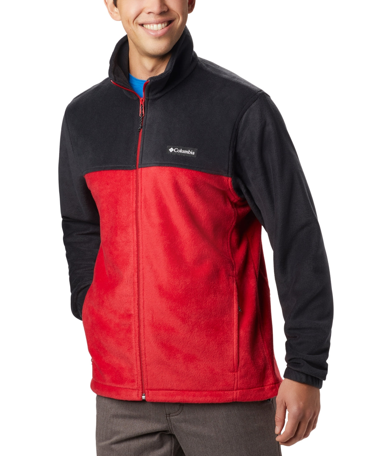 Columbia Men's Steens Mtn Fleece Jacket  Savory Mango Size Medium