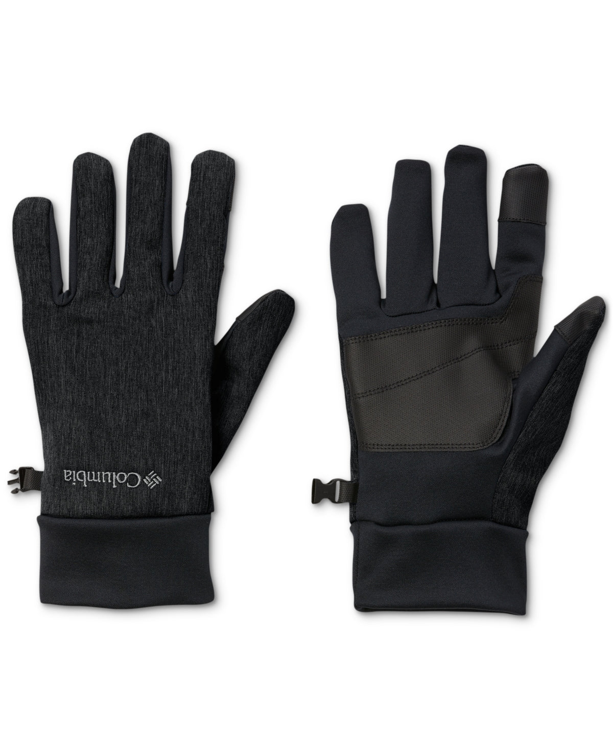 Columbia Mens Cascade Ridge Soft Shell Gloves ApparelGloves Black Large