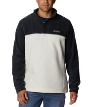 Columbia Mens Steens Mountain Chalk Black Fleece Jacket Medium