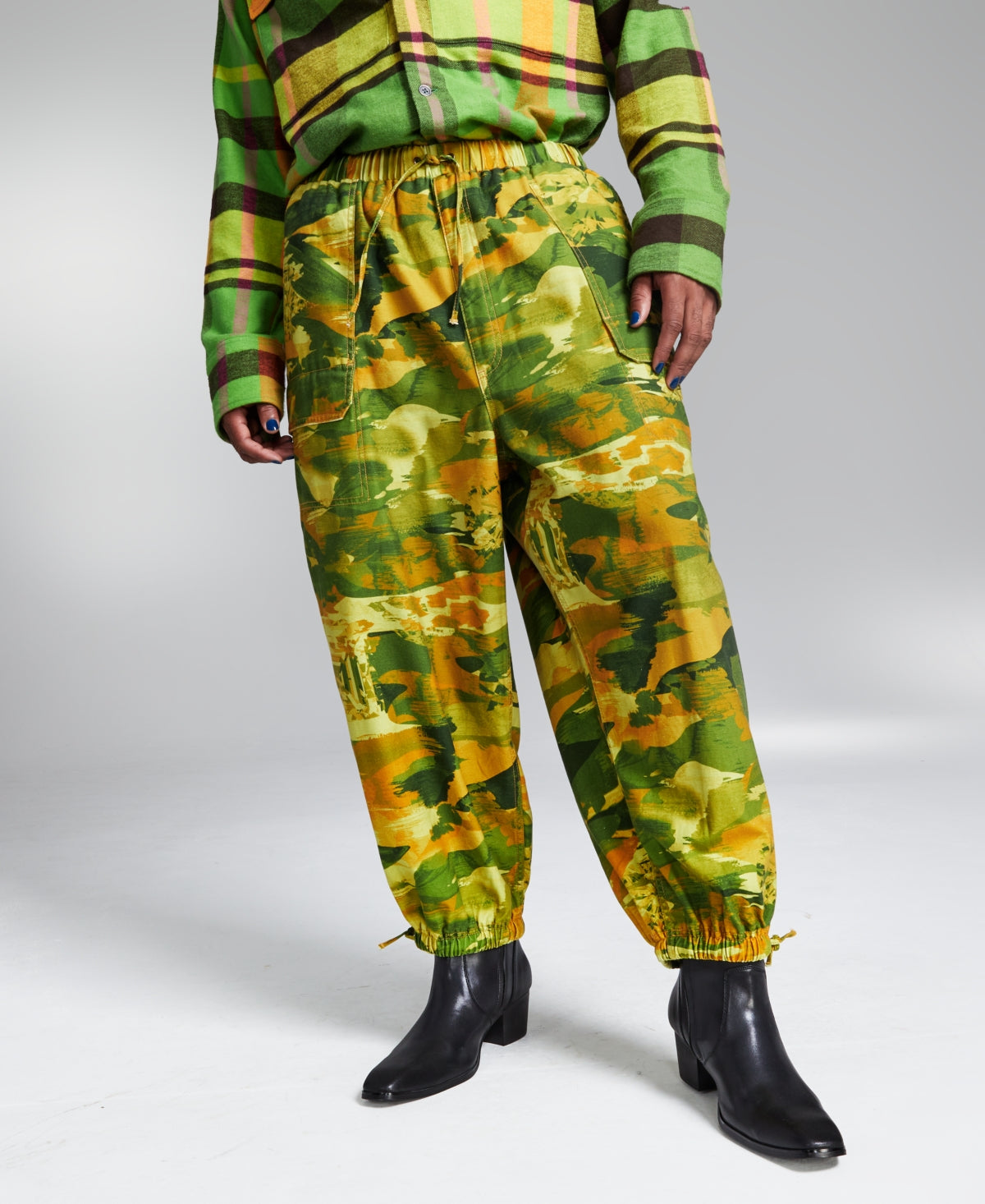 And Now This 5:31 JEROME Lamaar Men's Jungle Camo Cargo Pants Size Large