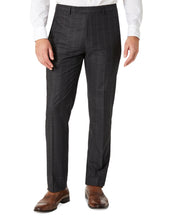 Calvin Klein Slim-Fit Dress Pants Dark Gray 33 x 30