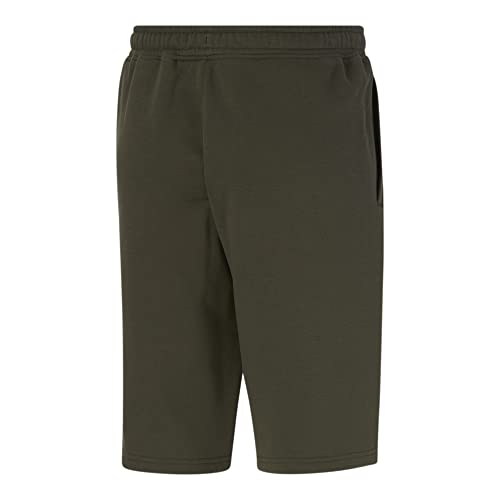 Puma Men's Big Logo Fleece Shorts Green Medium