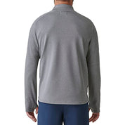 Bass Outdoor Men's Blaze Half Zip Pullover Sweater Gargoyle Grey Large