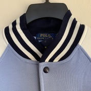 Polo Ralph Lauren Mens Baseball Jacket Dress Blue Large