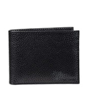 Cole Haan Mens Pebbled Leather Billfold Black