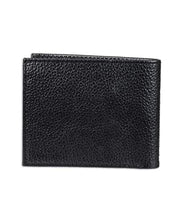 Cole Haan Mens Pebbled Leather Billfold Black