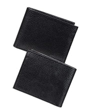 Cole Haan Mens Pebbled Leather Billfold Black
