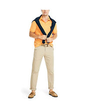 Nautica Men's Sustainably Crafted Classic Fit Deck Polo Shirt Melon Sugar Medium