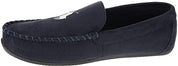 Polo Ralph Lauren Men's Declan Plaid Moccasin Slippers Navy Blue13