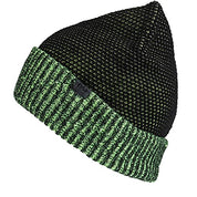 Kenneth Cole Men's Warm Winter Reversible Beanie Hat Black/Green One Size Fits All
