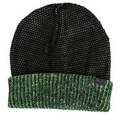 Kenneth Cole Men's Warm Winter Reversible Beanie Hat Black/Green One Size Fits All