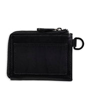 Calvin Klein Men's Rfid Half Zip Card Case Wallet Black