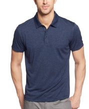 Alfani Men's Classic Fit Ethan Performance Polo Shirt Lucky Blue XXL