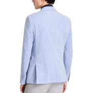 Calvin Klein Mens Slim fit Sport Coat Blazer 38 R Light Blue Solid