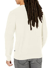 Nautica Men's Cableknit Sweater  White  XL