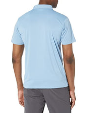 Columbia Mens X Mens Short Sleeve Polo Hiking Shirt Blue Small