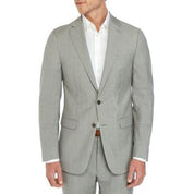Calvin Klein Mens Slim fit Wool Suit Jacket Blazer 42 L Light Gray Solid
