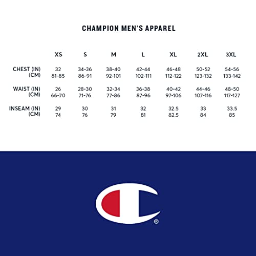 Champion Men's Script Logo Power-blend Hoodie Bright Green Small