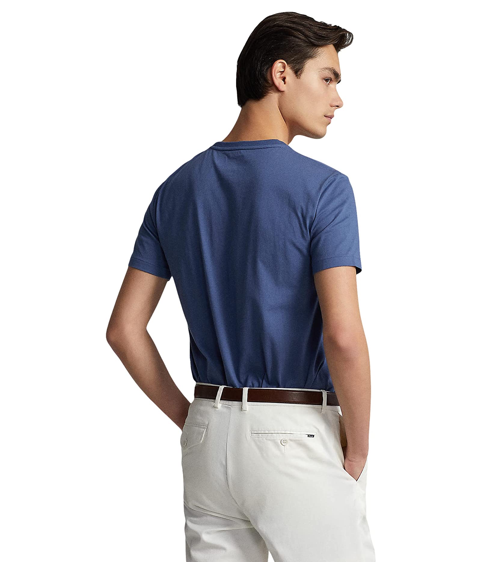 Polo Ralph Lauren Mens Classic Fit Jersey Short Sleeve T Shirt Blue XL