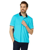 Nautica Navtech Sustainably Crafted Classic Fit Polo Shirt Scuba Blue Medium