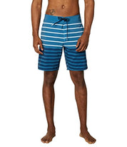 Volcom Mens Quarta Static Mod Tech Swim Trunkc Aged Indigo Blue 36"
