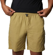 Columbia Mens Palmerston Peak Sport Shorts Small Sandal Tan