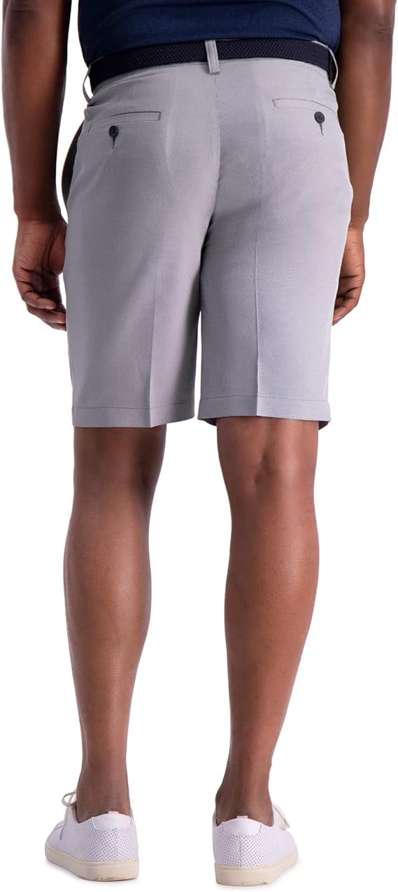 Haggar Mens Classic fit Casual Shorts 36 Black