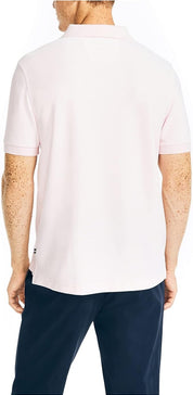 Nautica Men's Sustainably Crafted Slim-Fit Deck Polo Shirt Large Cradle Pink