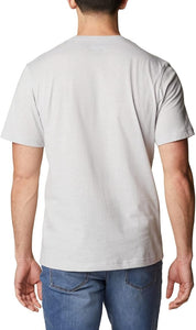 Columbia Mens Regular fit Short Sleeve T-Shirt Shirt Small Grey Solid