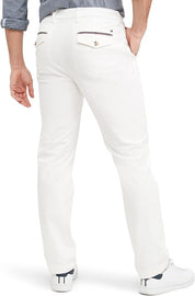Tommy Hilfiger Men's Global Stripe Chino Pants 40 x 34 White