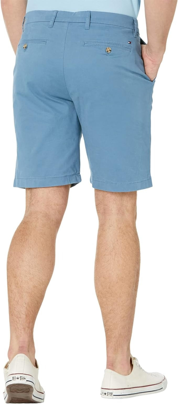 TOMMY HILFIGER Men's TH Flex Stretch 9" Shorts Size 30 Blue