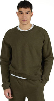 ATM Anthony Thomas Melillo Mens French Terry Crewneck Sweatshirt XXL Green Olive