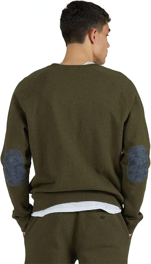 ATM Anthony Thomas Melillo Mens French Terry Crewneck Sweatshirt XXL Green Olive
