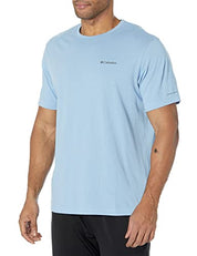 Columbia Mens Thistletown Hills Short Sleeve T-shirt Blue Medium