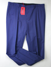 Hugo Boss Mens Slim fit Dress Pants 30 / 32 Navy Blue Solid Stretch