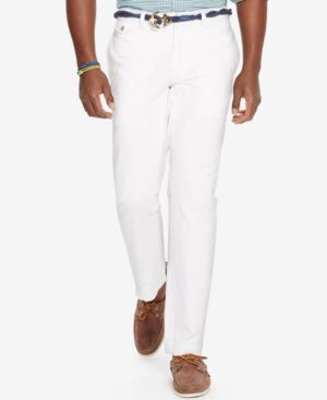 Ralph Lauren Polo Men's Slim fit Chino Pants 32 x 32 White Khakis