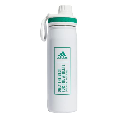 Adidas Mens Steel 600 Water Bottle Whitecourt Green