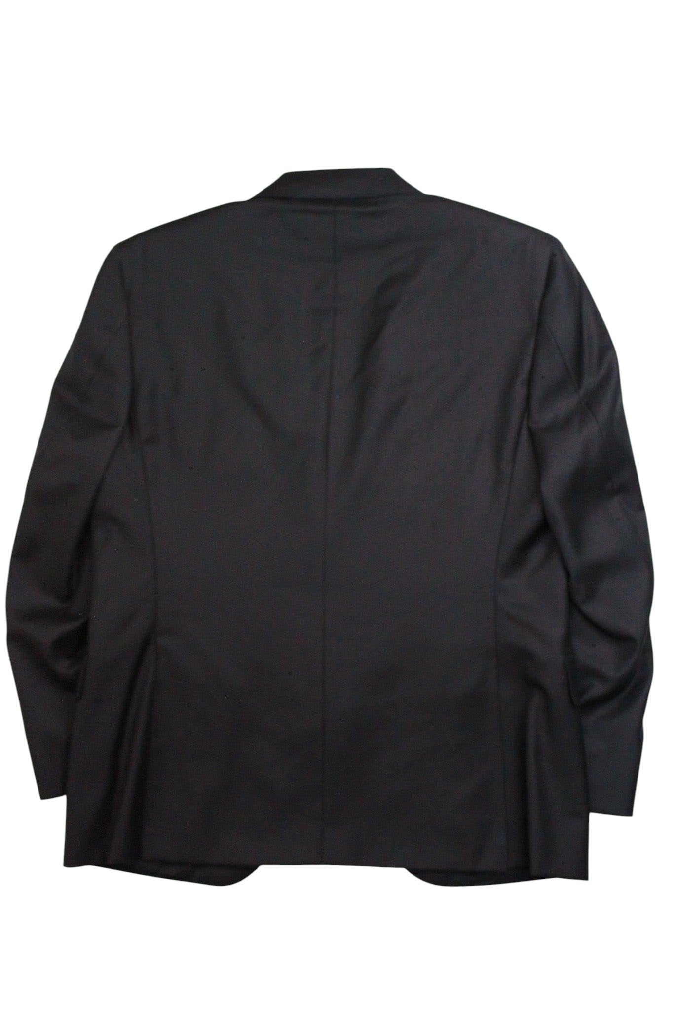 Canali Mens Classic fit Siena Suit Jacket Blazer 38 S Black Solid
