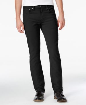 Levis 511 Mens Slim Fit Moleskin Jeans Black 30 x 32