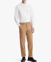 Calvin Klein Men's Slim Fit Refined Button Down Shirt White XL