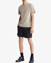 Calvin Klein Mens Poplin Pull on Casual Shorts Black Large