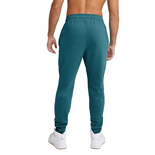 Champion Men's Powerblend Fleece Jogger Sweatpants Green XXL