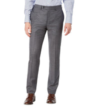 Calvin Klein Mens Slim fit Dress Pants 31 / 32 Grey Solid Wool
