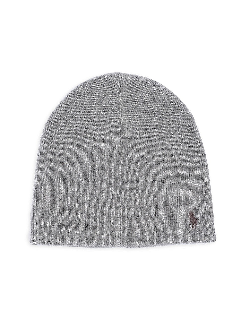 Polo Ralph Lauren Men's Polo Logo Cashmere Beanie Grey One-size
