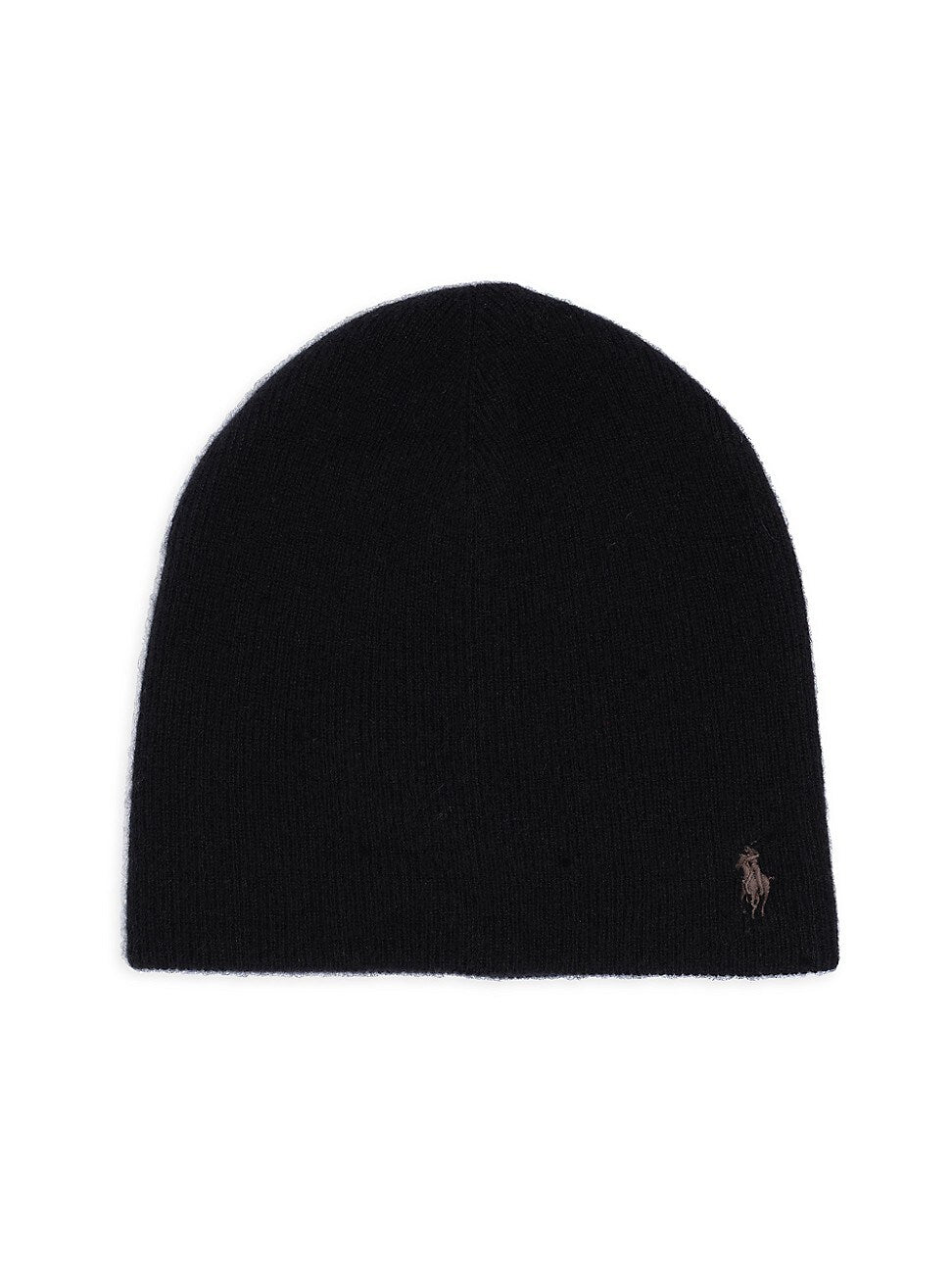 Polo Ralph Lauren Men's Hat Cashmere Beanie Black Osfa Reg