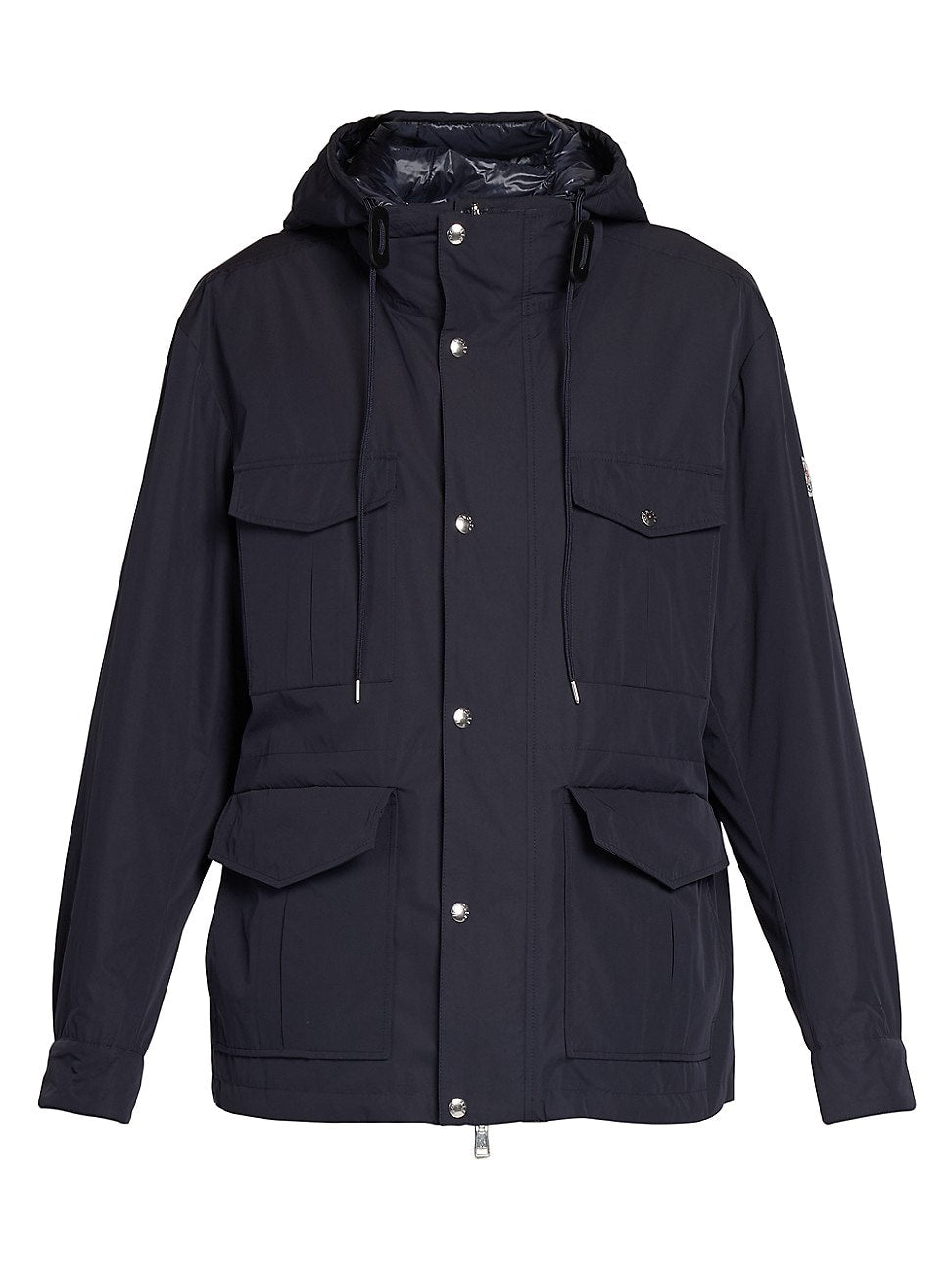 Moncler Isidore Mens Reversible Puffer Jacket Coat Size 4/ XL Dark Blue