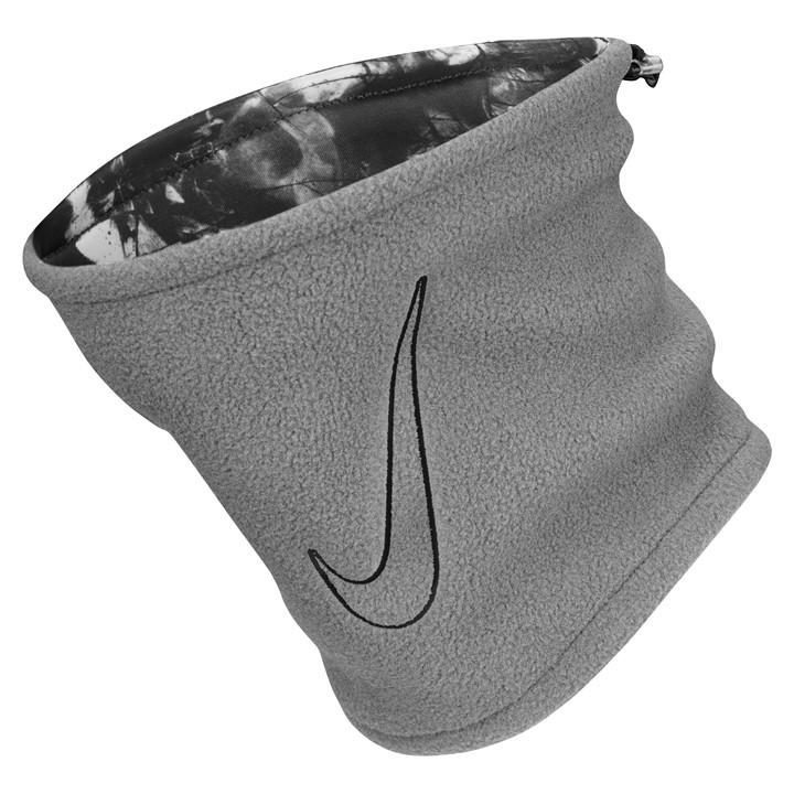 Nike Men's 2.0 Therma-Fit Reversible Neck Warmer Smoke Grey Black